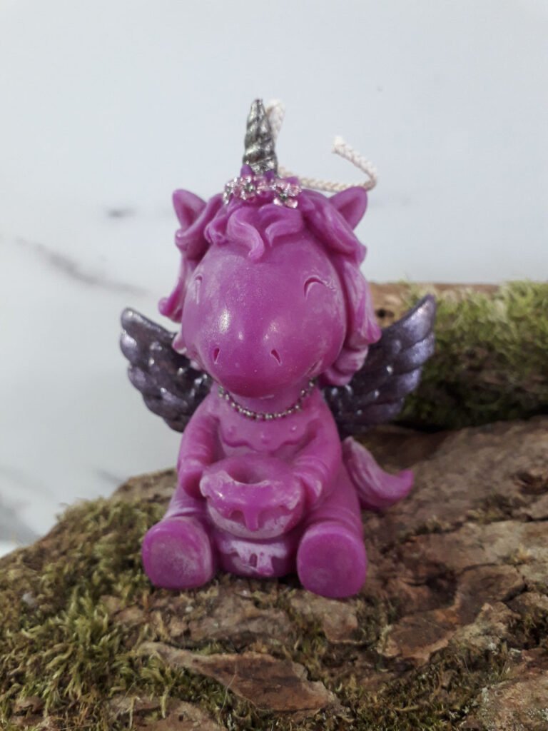 Bougie licorne